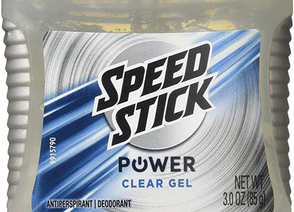 Speed Stick, Ultimate Sport, Antiperspirant Deodorant Stick, Power Clear Gel, 3 Ounce (Pack Of 11)