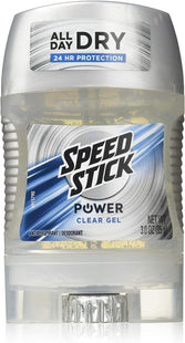 Speed Stick, Ultimate Sport, Antiperspirant Deodorant Stick, Power Clear Gel, 3 Ounce (Pack Of 24)