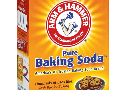 Arm & Hammer Pure Baking Soda, For Baking, Cleaning & Deodorizing, 16 Ounce (Pack Of 2)