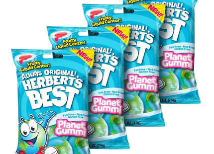 Herbert s Best Planet Gummi Planet Gummies with Fruity Centers 2.6 Ounce (Pack Of 12)