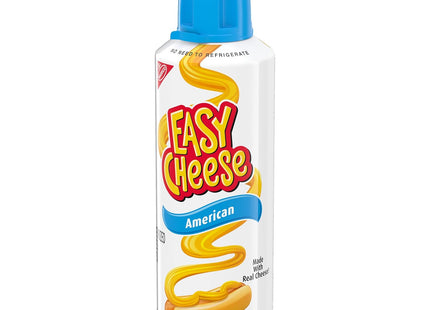 Nabisco Kraft Easy Cheese American Pasteurized Cheese Snack, 8 Ounce (Pack Of 12)