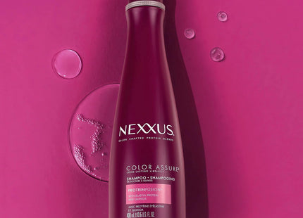 Nexxus Hair Color Assure Sulfate-Free Shampoo, with Protein Fusion, For Color Treated Hair Color Shampoo 13.5 oz (Pack Of 6)