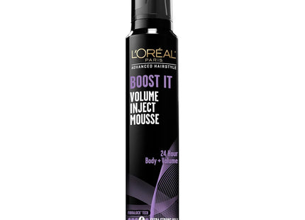 L'Oreal Paris HairCare, Advanced Hairstyle Boost, It Volume Inject Mousse HairSpray, 8.3 Ounce (Pack Of 3)