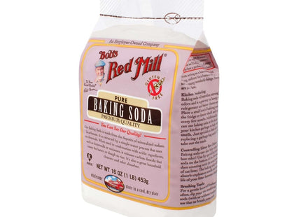 Bob's Red Mill Gluten-Free, No Added Chemicals, Premium Baking Soda, 16 Ounce (Pack Of 3)