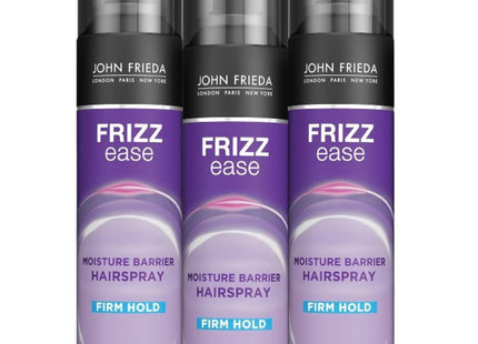 John Frieda Anti Frizz, Moisture Barrier, Firm Hold Anti Frizz Hairspray, Unscented, 12 Fl Ounce (Pack Of 1)