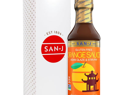 Sanj Cooking Sauce, Gluten Free Asian Glaze & Stir-Fry Orange Sauce 10 Fl Oz (Pack Of 1)