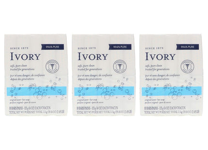 Ivory Gentle Bar Soap, 99.44% Pure, Mild Body Cleanser, Original Scent, 4 Ounce, 10 Count (Pack Of 3)