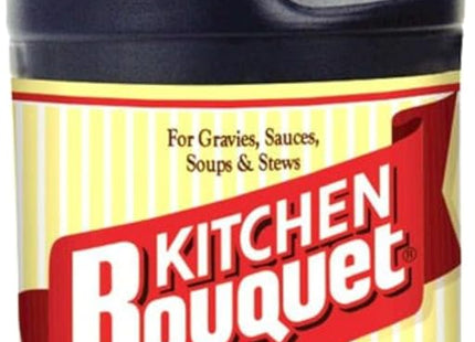 Kitchen Bouquet Browning & Seasoning Sauce, For Gravies, Sauces, Soups, and Stews 32 oz (Pack Of 2)