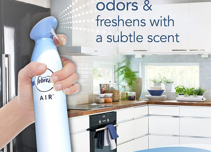 Febreze Air Freshener, Handheld Aerosol, Odor-Eliminating, Odor Spray, Linen & Sky Scent, 8.8 Ounce (Pack Of 1)