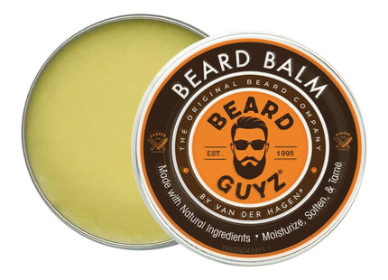 Beard Guyz Beard Balm With Grotein Moisturize Soften Tame Natural Ingredients 3 Oz (Pack Of 12)