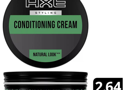 AXE Natural Look Hair Styling Cream, Hair Gel with Natural Beeswax, Understated, 2.64 Ounce (Pack Of 1)