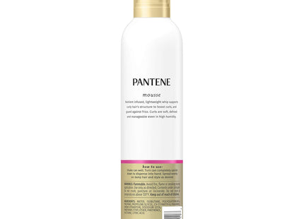 Pantene Pro-V Soft Curls Shaping Defining Mousse, Maximum Hold, Controls Frizz, 6.6 Ounce (Pack Of 12)