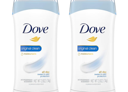 Dove Invisible Solid, Advanced Care, Sweat and Odor Protection, Anti-Perspirant Deodorant, Original Clean, 2.6 Oz (Pack Of 1)