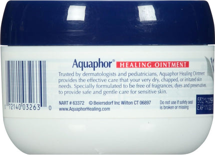 Aquaphor Healing Ointment Advanced Therapy Skin Protectant, 3.5 Oz Jar (Pack Of 1)