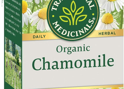 Traditional Medicinals Organic Chamomile Herbal Tea, Supports Healthy Digestion, 16 Count (Pack Of 2)