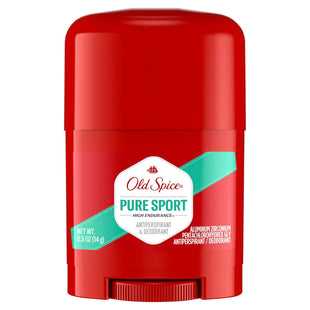 Old Spice High Endurance, Pure Sport, Invisible Solid, Antiperspirant-Deodorant Stick  0.5 Ounce (Pack Of 4)