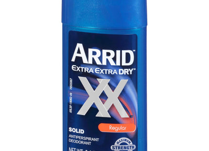 Arrid XX Extra Extra Dry, Maximum Strength, Antiperspirant Deodorant Stick, Solid Regular, 2.6 Ounce (Pack Of 4)