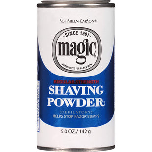 Softsheen-Carson Magic Regular Strength  Razor-less Shaving Powder, Hair Removal Depilatories, 5 Ounce (Pack Of 6)