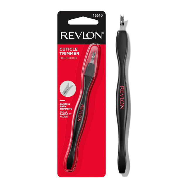 Revlon Cuticle Trimmer with Cap, Quick & Easy, Cuticle Nails Trimming, 1 Count (Pack Of 1)