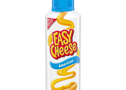 Nabisco Kraft Easy Cheese American Pasteurized Cheese Snack, 8 Ounce (Pack Of 12)