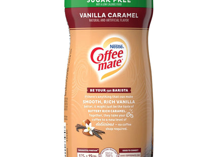 Nestle Coffee mate. Vanilla Caramel, Sugar Free, Coffee Creamer Powder, Non-dairy, Lactose Free, 10.2 Ounce (Pack Of 4)