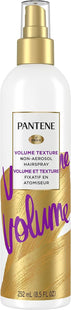 Pantene ProV Style Series Volume Texturizing hairspray Non-Aerosol 8.5 oz (Pack Of 3)