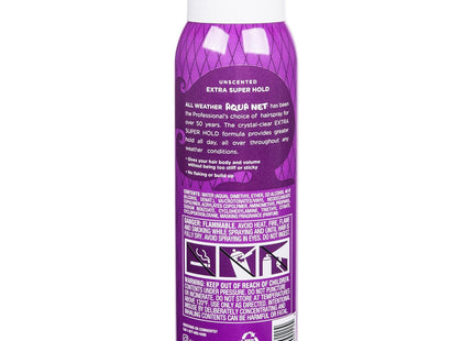 Aqua Net Extra Super Hold Professional Hair-Spray, Unscented ,Aerosol, 11 Ounce (Pack Of 10)