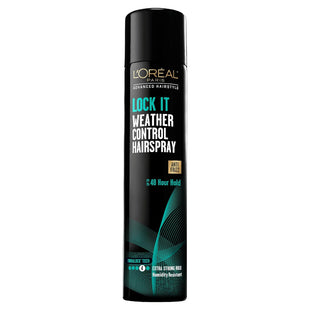 L'Oreal Advanced Hairstyle, Lock It Weather Control Hair Spray, Extra Strong Hold, 8.25 Ounce (Pack Of 12)