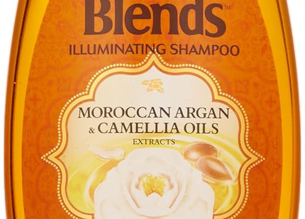 Garnier Whole Blends Nourishing Shampoo, with Moroccan Argan and Camellia Oil, 12.5 Fl Ounce (Pack Of 12)