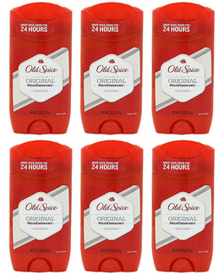 Old Spice High Endurance Deodorant, Aluminum Free, Long Lasting Stick, Original Scent 3.0 Ounce (Pack Of 6)