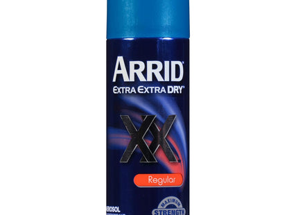 Arrid XX Extra Extra Dry, Antiperspirant Deodorant, Regular Aerosol Spray, 4 Ounce (Pack Of 7)