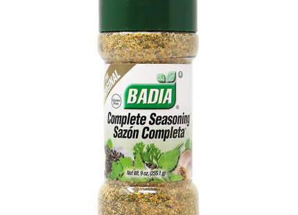 Badia Adobo, Sazon Completa Seasoning, Kosher, GF 9 Ounce (Pack Of 12)