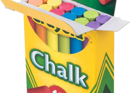 Crayola Drawing Chalk Assorted Colored 12 Sticks Per Box (Pack Of 5)