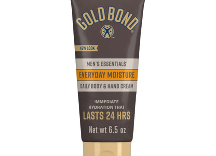 Gold Bond Ultimate Men's Essentials Ever-day Hydrating and Moisture Cream, Vitamin-C, 6.5 Ounce (Pack Of 4)