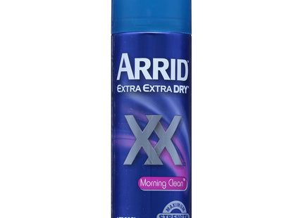 Arrid XX Extra Dry Antiperspirant & Deodorant, Morning Clean, Aerosol Can Spray, 6 Ounce (Pack Of 6)