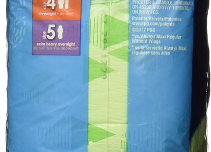 Always Maxi Size 2 Super Pads for Women, Without Wings, Unscented, 42 Count (Pack Of 6)