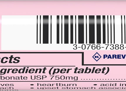 TUMS Extra Strength Assorted Berries Antacid Chewable Tablets for Heartburn Relief, 8 count (Pack Of 12)