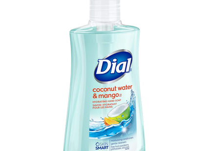 Dial Antimicrobial Liquid Hand Soap, Coconut Water & Mango, Pump Bottle, 7.5 fl Ounce (Pack Of 2)