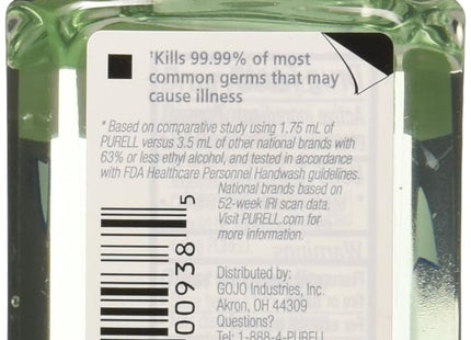 Purell Advanced Hand Sanitizer Soothing Gel,  Advanced Refreshing Aloe, 2 Ounce (Pack Of 9)