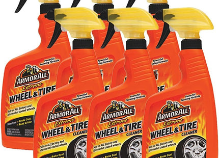 Armor All Extreme Wheel and Tire Cleaner , Car Wheel Cleaner Spray, 24 Fl Oz (Pack Of 6)