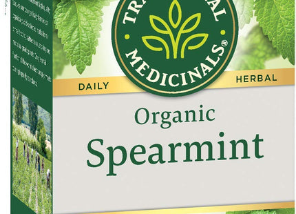 Traditional Medicinals Organic Spearmint Herbal Tea, Healthy & Refreshing, 16 Count (Pack Of 1)