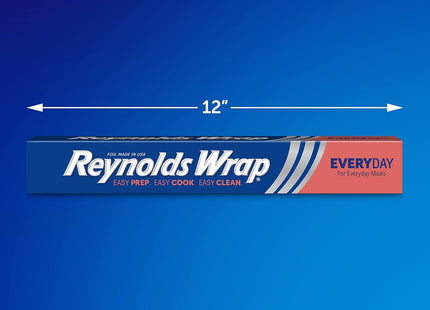 Reynolds Food wrap Aluminum Foil, Standard 12 Inch, 30 Square Feet Box (Pack Of 1)