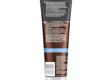 John Frieda Multi-Tone Revealing Color Protecting Moisturizing Conditioner, Brilliant Brunette Shine, 8.45 Ounce (Pack Of 24)