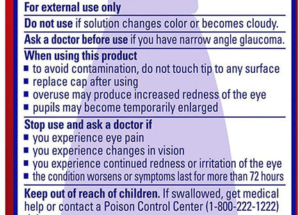 Clear Eyes Maximum Redness Eye Relief Lubricant Eye Drops 0.5 Fl Oz (Pack Of 12)