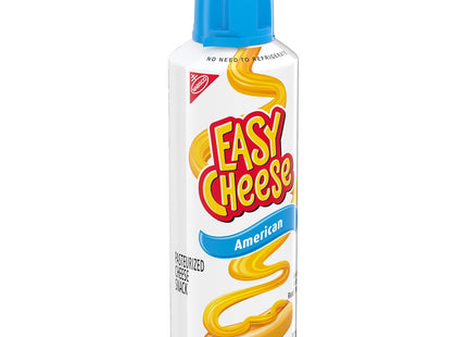 Nabisco Kraft Easy Cheese American Pasteurized Cheese Snack, 8 Ounce (Pack Of 12)