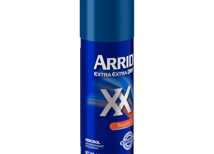 Arrid XX Extra Extra Dry, Antiperspirant Deodorant, Regular Aerosol Spray, 4 Ounce (Pack Of 7)