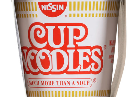 Nissin Cup Noodles, Microwaveable Paper Cups, Beef Flavor, Soup, 2.25 Ounce (Pack Of 60)