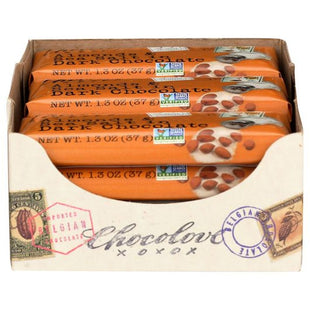 Chocolove Chocolate Bar, Almonds & Sea Salt in Dark Chocolate Mini Bar, 1.3 Ounce (Pack Of 144)