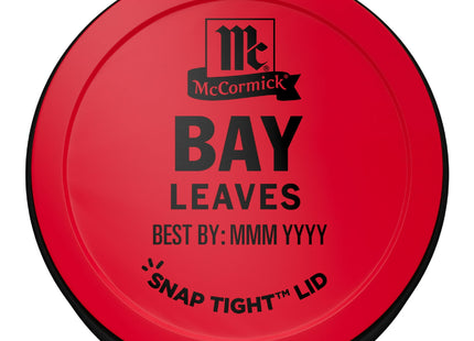 McCormick Non GMO, Spices & Seasonings Whole Bay Leaves, 0.12 Ounce (Pack Of 12)