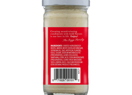 Beaver Extra Hot Horseradish Jar, fresh-grated horseradish roots, really spicy, 4 Ounce (Pack Of 1)